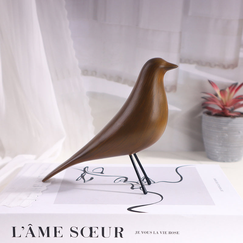 Modern Nordic Bird Sculpture