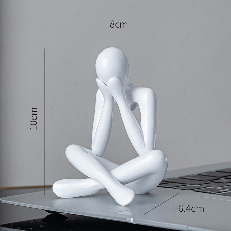 Abstract Thinking Figure Statue