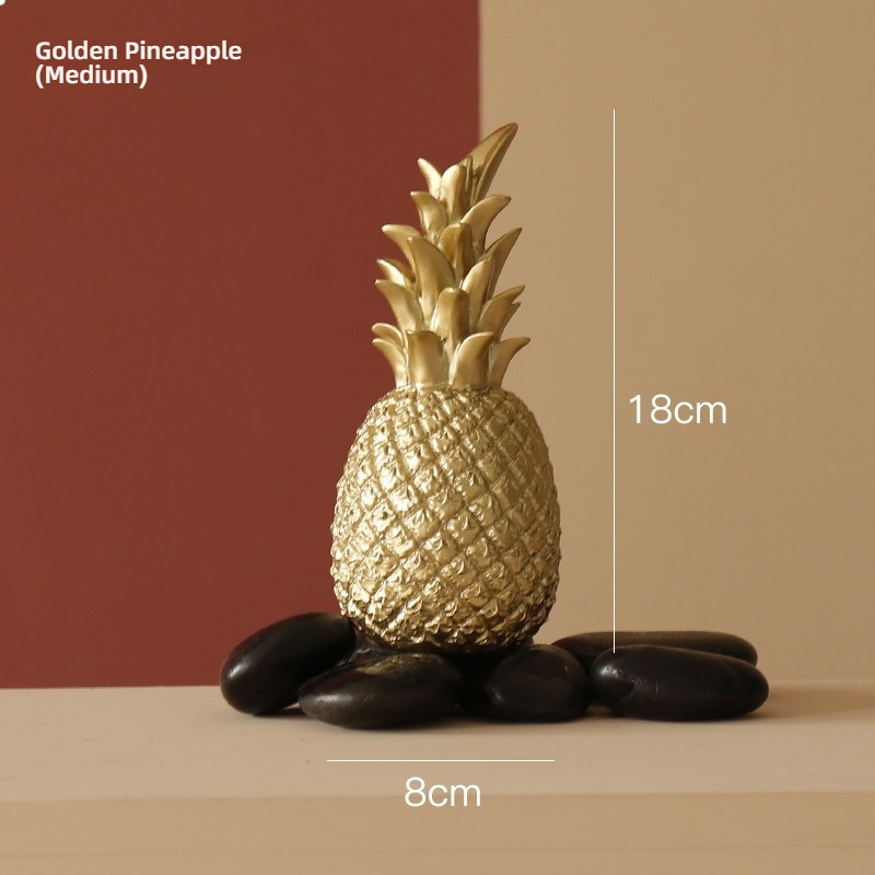 Modern Nordic Pineapple Sculpture
