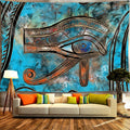 Eye of Horus Graffiti Tapestry
