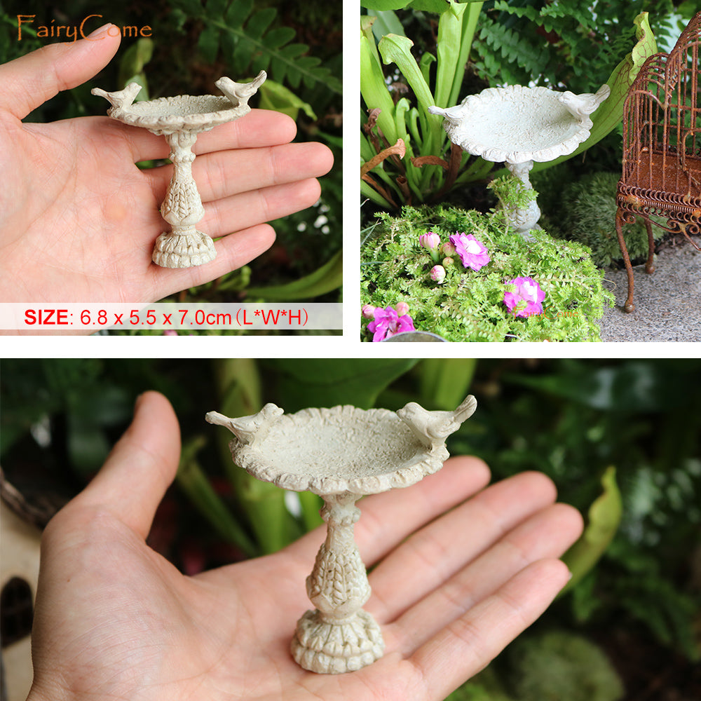 9-Pcs Miniature Garden Scene Decoration Set