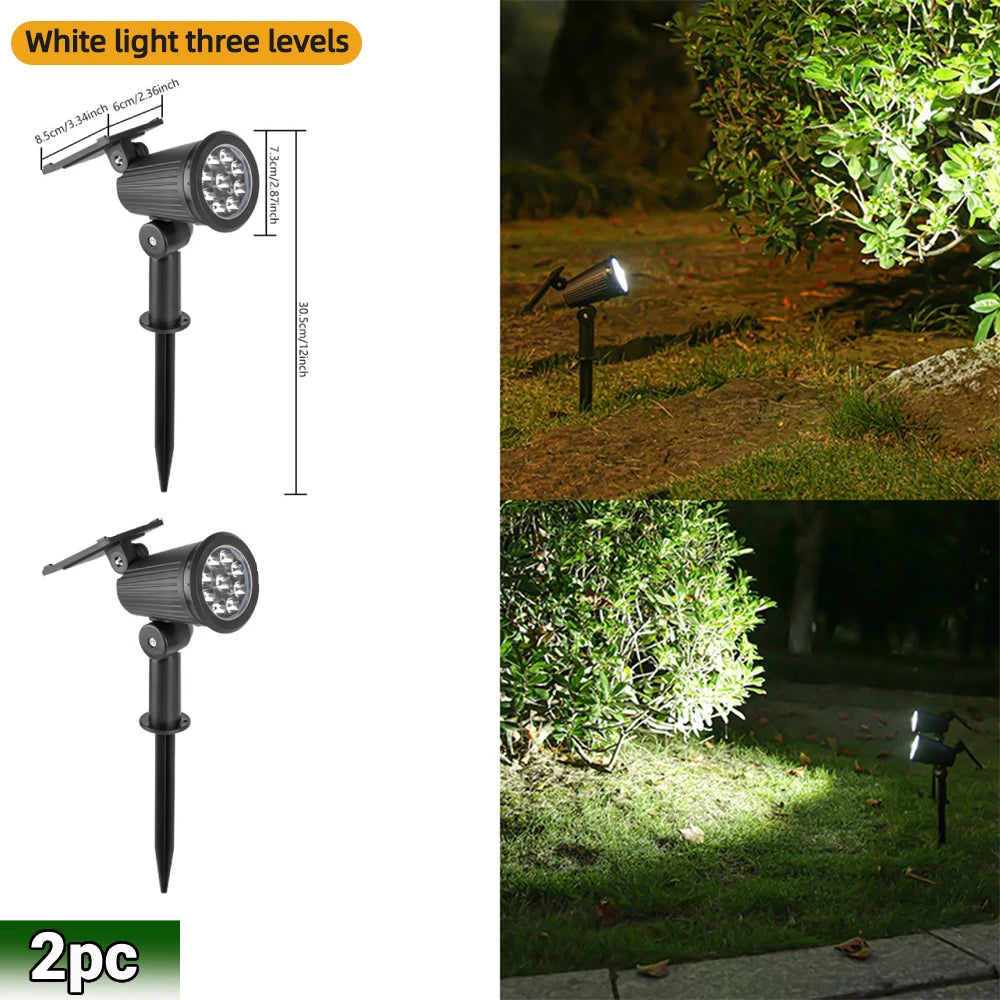Solar LED Garden Spotlight Decoration