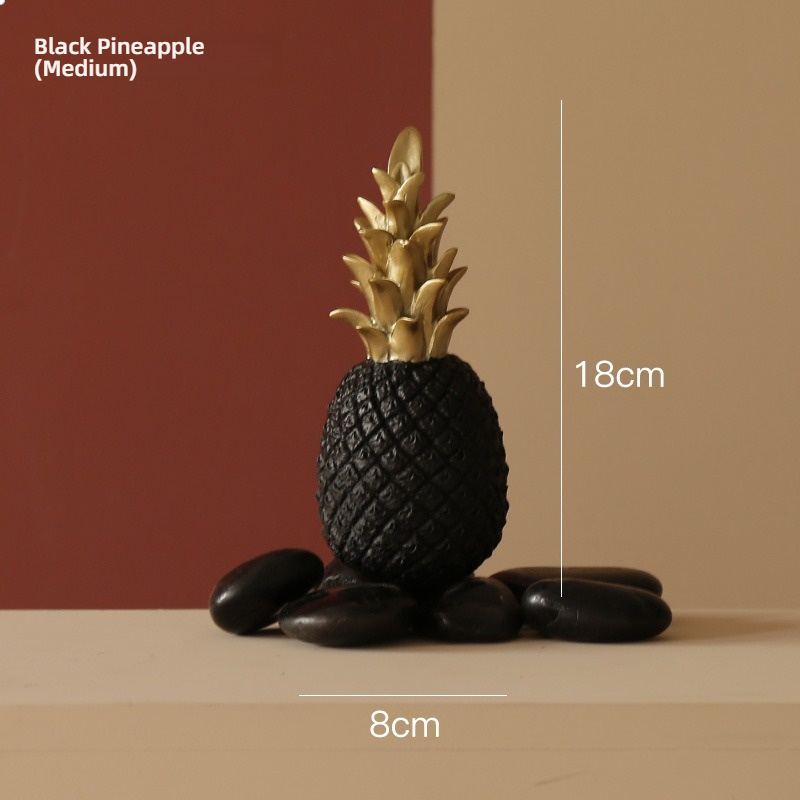 Modern Nordic Pineapple Sculpture