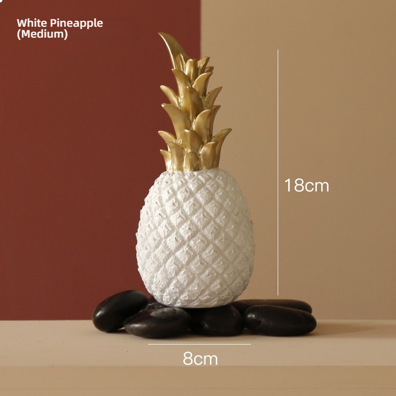 Modern Nordic Pineapple Sculpture