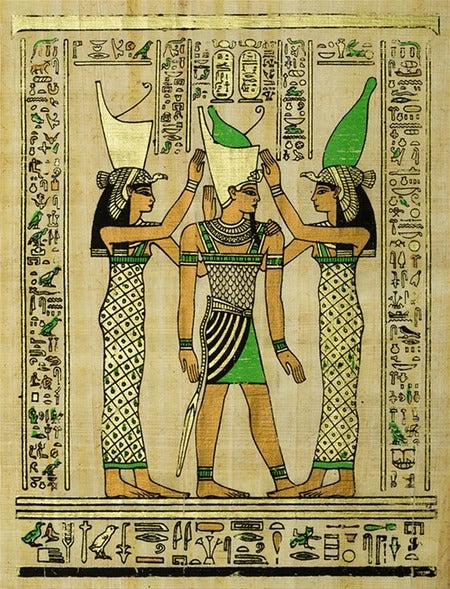 Pharaoh Coronation Canvas