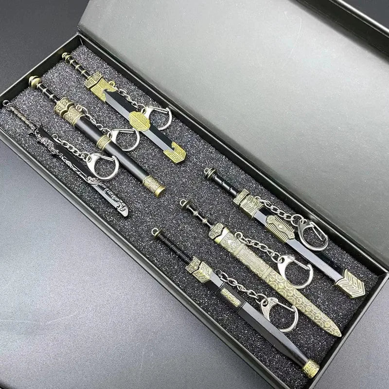 Medieval Sword Luxury Keychain
