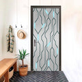 Spaceship Futuristic 3D Optical Effect Door Sticker
