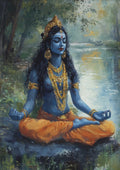 Moonlit Serenity Kali Canvas