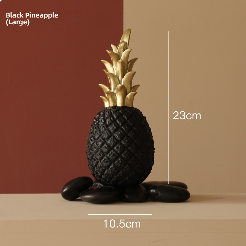 Modern Nordic Pineapple Sculpture