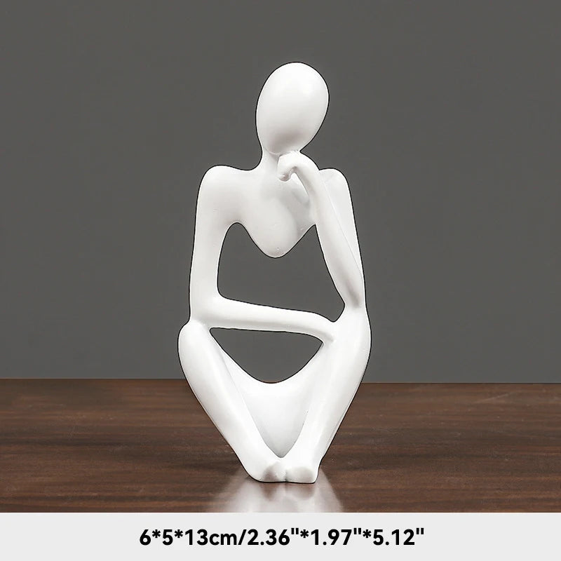 Modern Art Thinker Statue