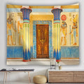 Egyptian Temple Facade Tapestry