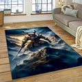 Samurai Demon Peak Area Rug