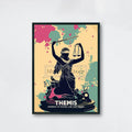 Themis Greek Goddess Canvas