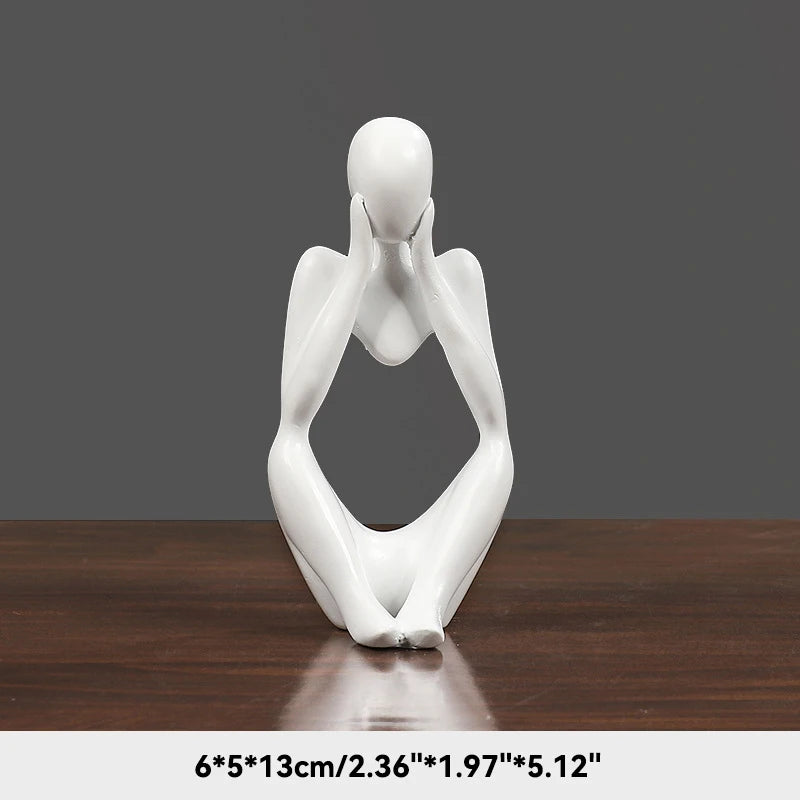 Modern Art Thinker Statue