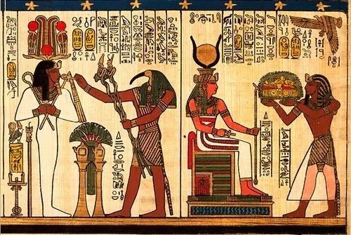 Osiris Offering Canvas