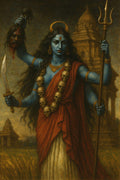 Kali Goddess of Power Canvas Wall Art