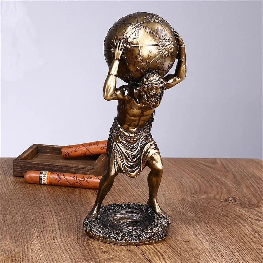 Atlas Statue Greek Titan Mythology