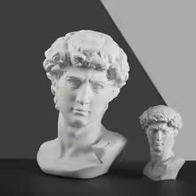 David Bust Statue