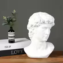 David Bust Statue