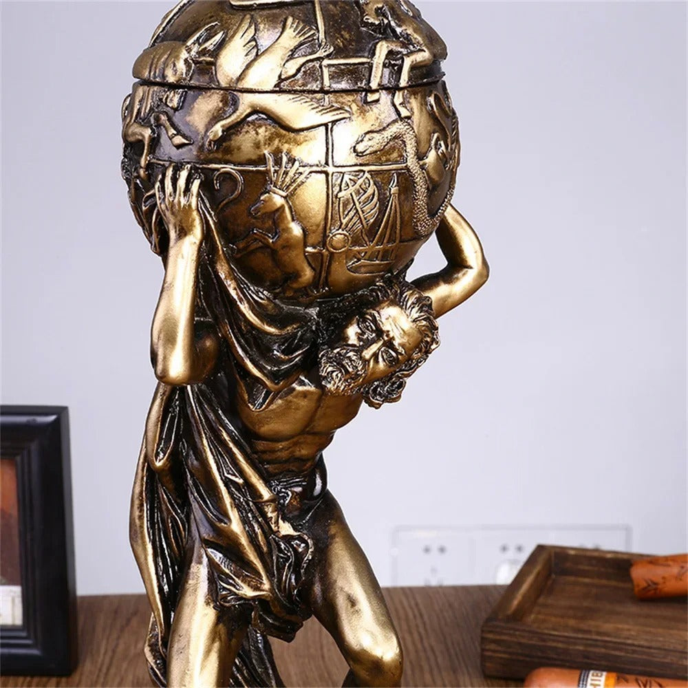 Atlas Statue Greek Titan Mythology
