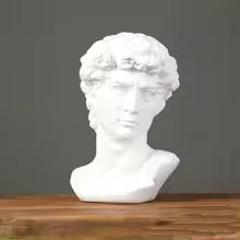 David Bust Statue