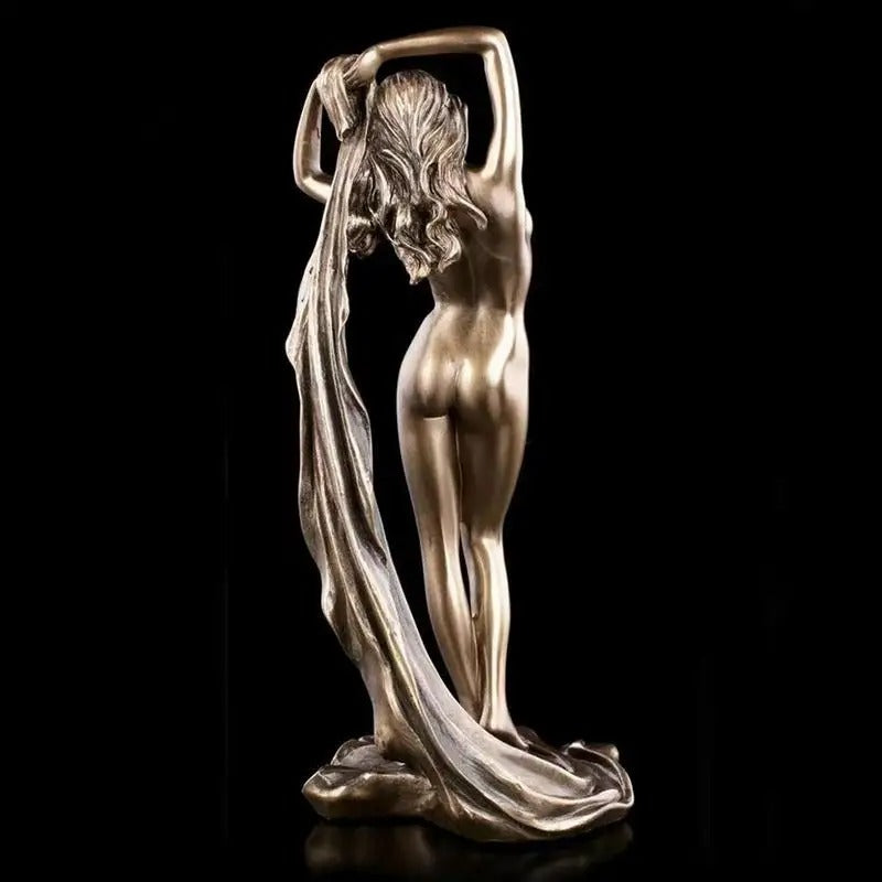 Ancient Aphrodite Silk Blanket Statue