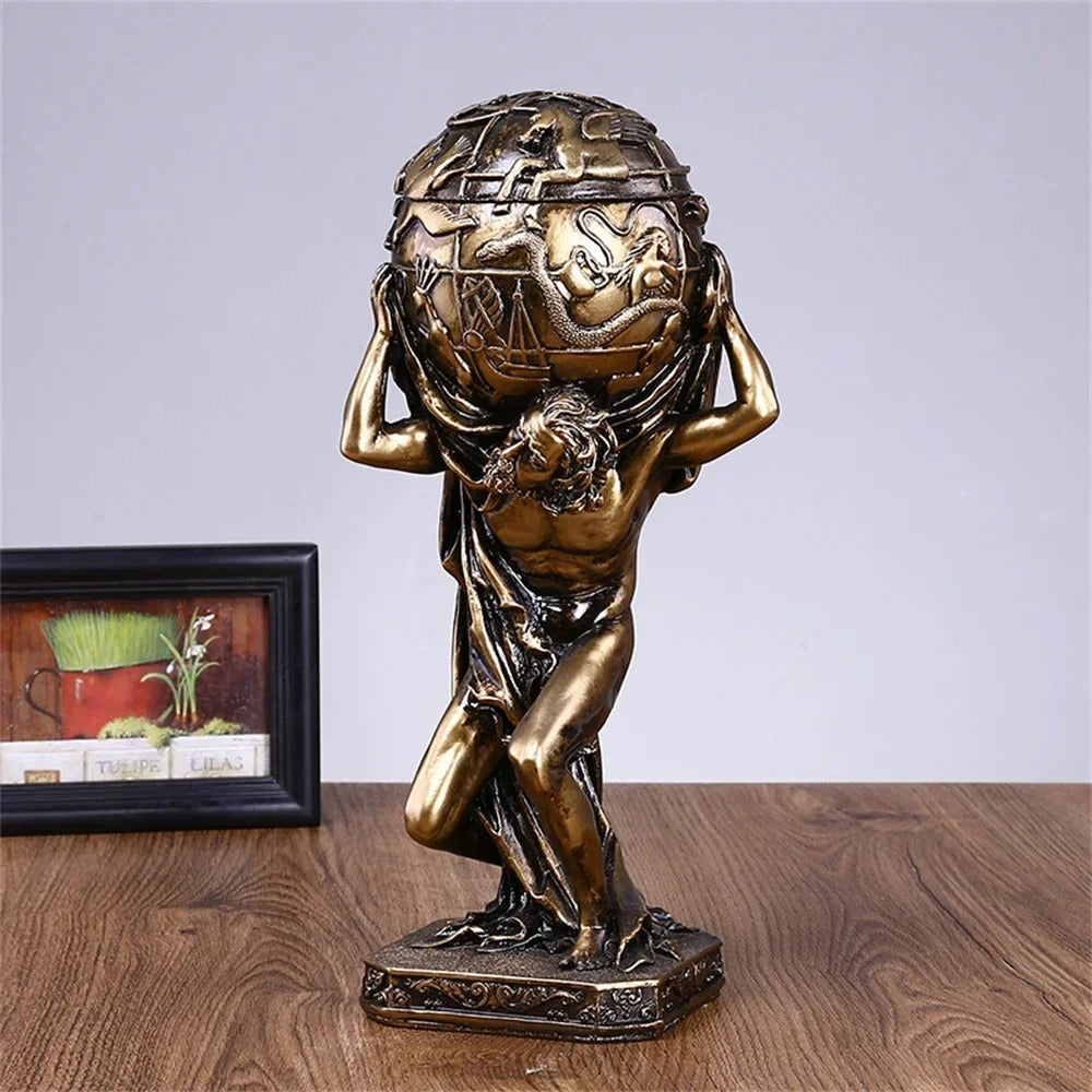 Atlas Statue Greek Titan Mythology