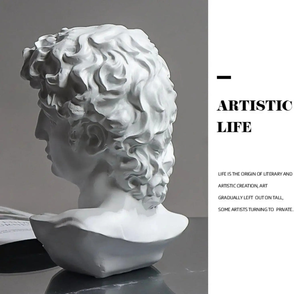 David Bust Statue