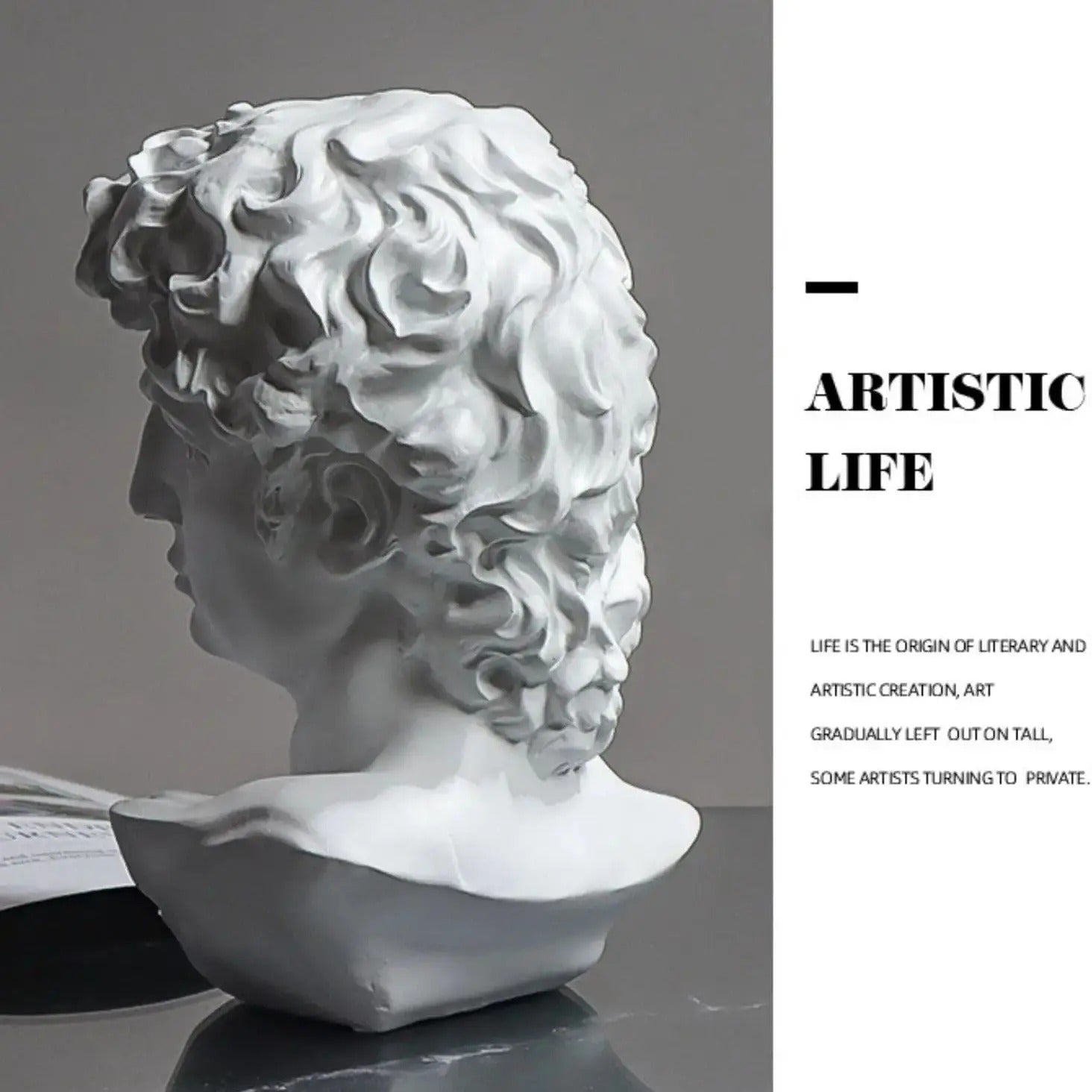 David Bust Statue