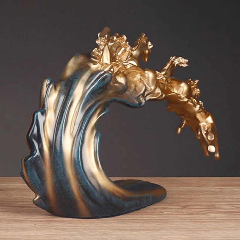 Herd of Horses Sculpture