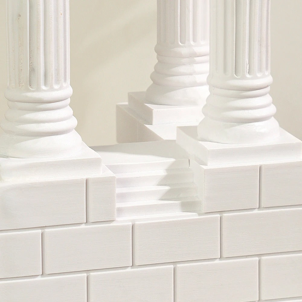 Greek Ancient City Temple Architectural Model