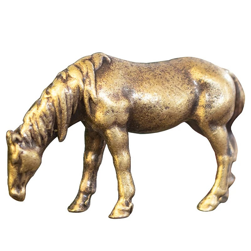 Antique Copper Horse Statue