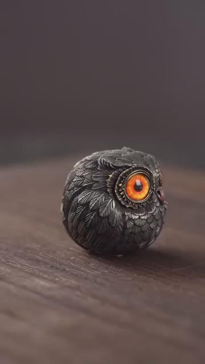 Big Eye Owl Statue