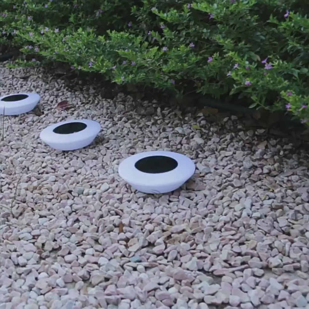 Solar Ground Ring Light Decoration