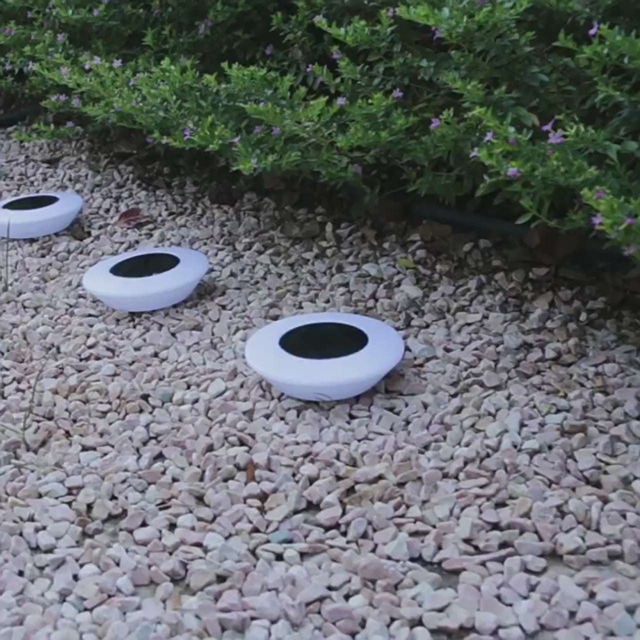 Solar Ground Ring Light Decoration