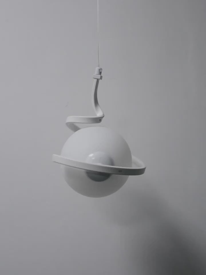 Nordic Spiral Globe LED Pendant Light
