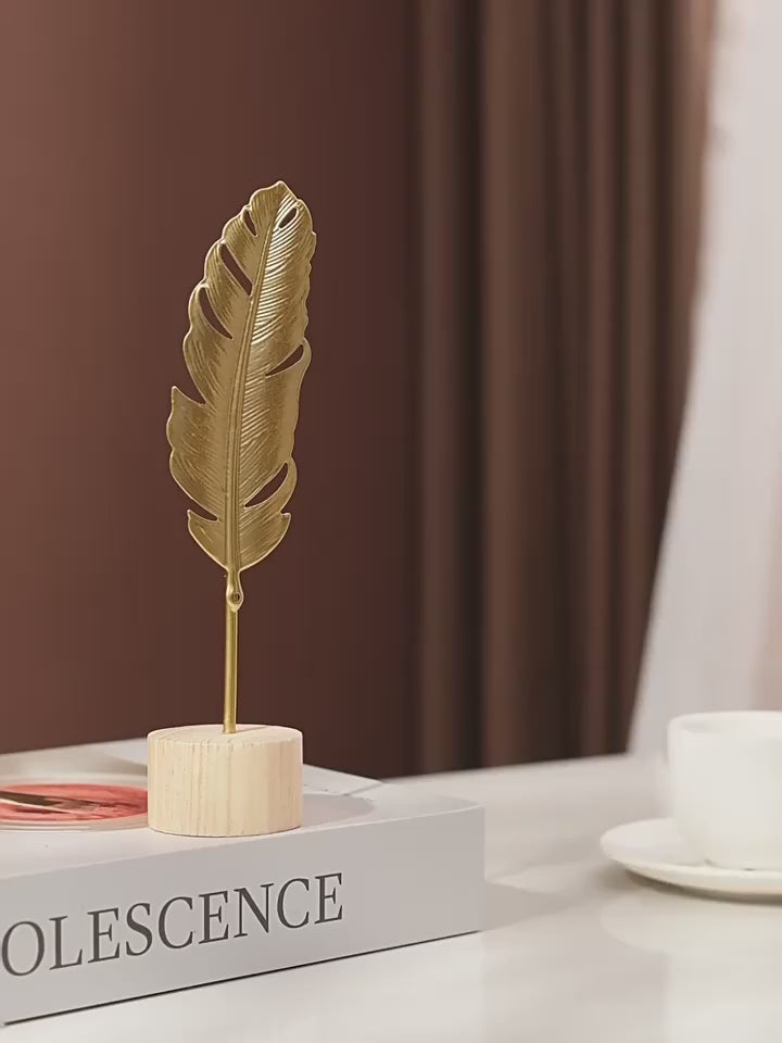 Nordic Feather Sculpture