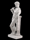 Satyr Playing Flute Statue