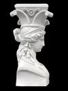 Caryatid Column Bust Sculpture